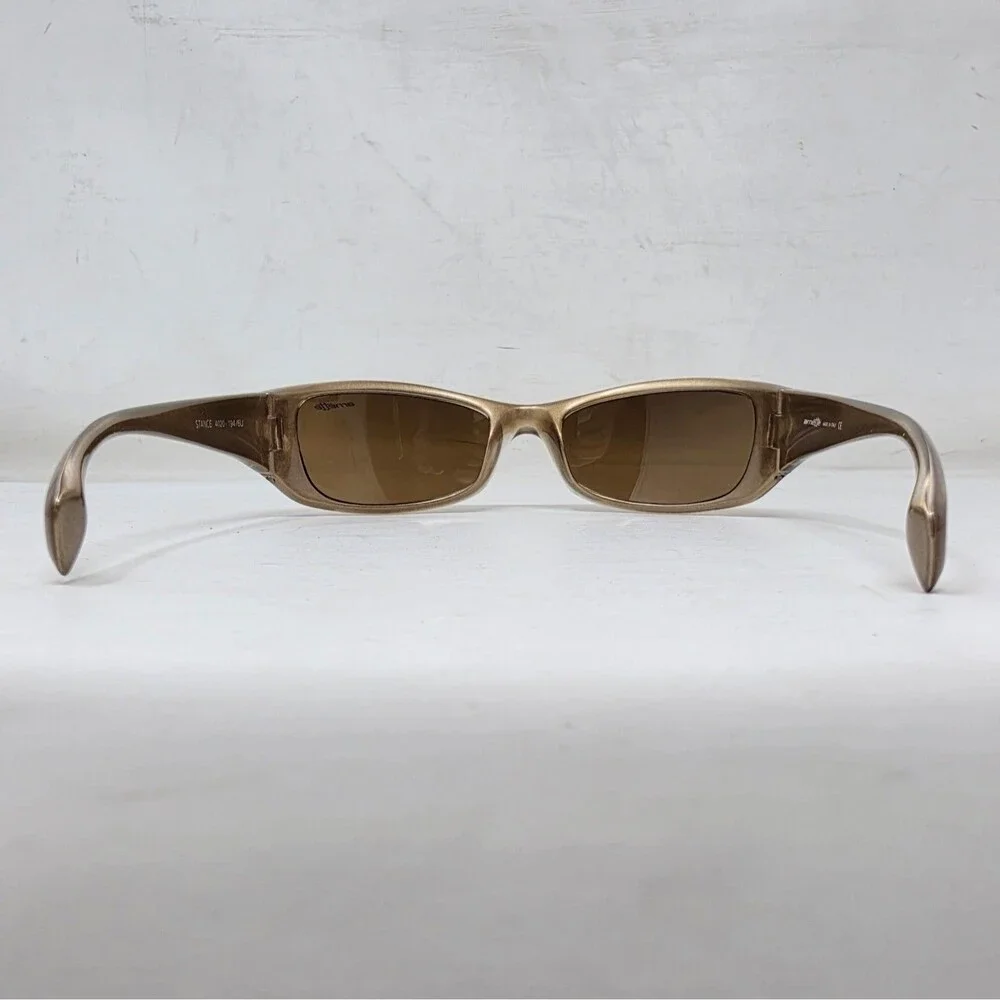 Vintage 1990s Arnette Stance Sunglasses Brown Made In Italy 4020-194/6U